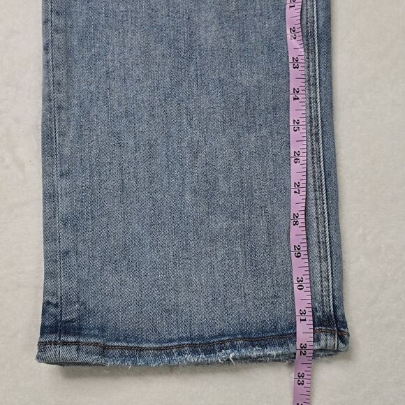 1469 NWT Lovervet By Vervet Tummy Control Top Mid Rise Wide Leg Sz 29/9 - Picture 11 of 11